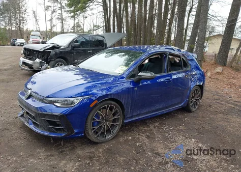 2025 Volkswagen Golf R 2.0T из США, поврежденный, VIN WVWEB7CDXSW210581